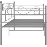  Za krevet na razvlačenje sivi metalni 90 x 200 cm | shoptok.hr