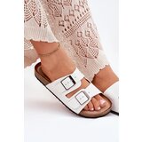 Boto Women's Cork Platform Sandals With Buckle White Evisolla | Shoptok.si