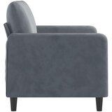  Dvosjed tamnosivi 120 cm baršunasti | Eponuda.com