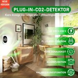 LSENLTY 3v1 merilnik CO2, temperature in vlage z alarmom | Shoptok.si