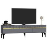 Hanah home tv polica defne anthracite gold