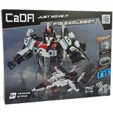 Lean_Toys Kocke za sestavljanje Robotsko letalo, izdelano iz blokov Cada, daljinsko vodenih 917 elementov lea | Shoptok.si