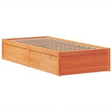  Okvir kreveta bez madraca voštano smeđi 75 x 190 cm od borovine | shoptok.hr