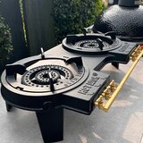 HOT_WOK Dvostruki plinski plamenik 2x10 kW s ravnim prstenom plamenika | shoptok.hr