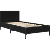  Okvir kreveta s uzglavljem Crni hrast 80 x 200 cm | shoptok.hr