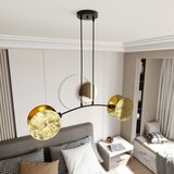  Visilica na sajli MOTIF 2xE14/10W/230V zlatna | Eponuda.com