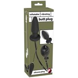  Vibrirajuca analna kupa sa vibracijom Inflatable Vibrating Butt Plug Cene