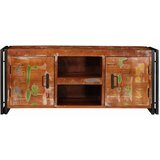 TV ormar Šareni 120 x 33 x 50 cm masivno obnovljeno drvo | shoptok.hr