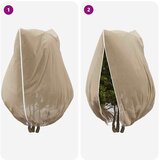  Pokrijte biljke od mraza flis pokrivačem 3 pcs Bež 2,4 x 2 m | shoptok.hr