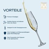 Crystal Bohemia 4x 260 ml kristalni kozarec za penino | Shoptok.si