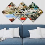 Wallity slika 4MDF4541435, 60x115 cm, 4 dela | ePonuda.com