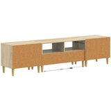  3-dijelni LED TV kabinet ARNHEM 3 kom. Hrast sonoma | Shoptok.si