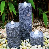 x Set fontan Sandy (3 kos, 12 x 12 x 15/25/40 cm, LED) Cene