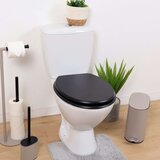 Tendance WC DASKA MDF S INOX OKOVIMA, CRNA | shoptok.hr