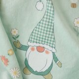 Catherine Lansfield Svijetlo zelena deka s uskršnjim motivom od mikropliša 130x170 cm Spring Gonks – | shoptok.hr