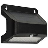  led solarno zidno svetlo sa senzorom solto LED/6W/3,7V 4000K IP54 2400 mah crno Cene