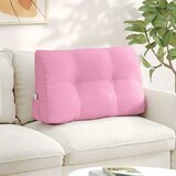vidaXL Poglavni vzglavnik Roza 80 x 24 x 50 cm blago | Shoptok.si