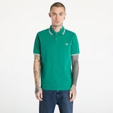 Fred Perry Pamučna polo majica boja: zelena, s aplikacijom, M3600.Y37 | shoptok.hr
