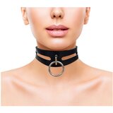 Rouge pravi usnjeni ovratnik (črna) | Shoptok.si