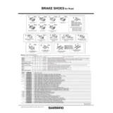 Kočione Obloge Shimano M70R2, Za Br-M970,960,950,780,770,750, Fixing Pins, 1 Par