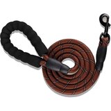 INF Odsevni pasji povodec z udobnim ročajem iz gobice Brown, (21780194) | Shoptok.si