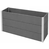Saksija baštanska 100x50x60cm 071400000024 svijetlo siva
