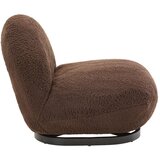 P & B FOTELJ, rjava tekstil | Shoptok.si