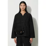 Engineered Garments Pamučna jakna Shooting Jacket boja: crna, za prijelazno razdoblje, 23F1D061.SD010
