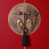 Ixia Rdeča visoka komoda 73x90 cm Oriente – | Shoptok.si