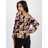 Italy Moda Blouse-DHJ-BZ-6550-1.29P-black-beige cijene