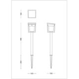 Philips LED solarna lampa sa senzorom BLAISE LED/1,5W/3,7V 3000K IP44 | Eponuda.com