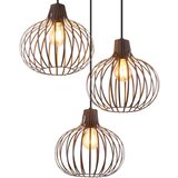 Globo 33379311 - Visilica na sajli MATEO 3xE27/40W/230V | Eponuda.com