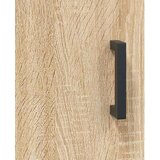 vidaXL Visoka komoda sonoma hrast 69,5x34x180 cm inženirski les | Shoptok.si