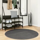  Tepih IZA kratka vlakna skandinavski izgled antracit Ø 120 cm | shoptok.hr