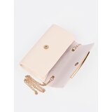Shelvt Light beige clutch bag with chain | shoptok.hr