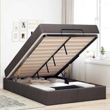  Posteljni okvir z vzmetnico z vzmetnico 2 pcs Ten blago, (5000123953) | Shoptok.si
