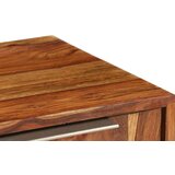 TV ormarić od masivnog drva šišama s premazom boje meda 118 x 30 x 40 cm | shoptok.hr