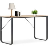 Furnova Računalniška miza črna in hrast 120x60x73 cm, (21925175) Cene