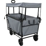  Sklopiva ručna kolica Siva 105 x 56.5 x 116 cm Oxford tkanina | shoptok.hr