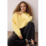 TRENDYOLMILLA ženski duks Twoaw26Sw00150, svetlo žuta-žuta | Eponuda.com