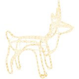  Figura božićnog soba topla bijela 60 x 30 x 60 cm | shoptok.hr