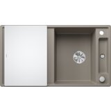 Blanco sudoper AXIA III 5 S InFino SILGRANIT daska staklo, s dalj. upr. - TARTUFO | shoptok.hr
