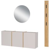 Germania Krem/u prirodnoj boji set za hodnik 168x200x27 cm Libbiano – | shoptok.hr