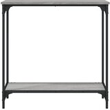  Konzolni stol siva boja hrasta 75x30,5x75 cm konstruirano drvo | Eponuda.com