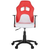MID.YOU Mladinski Vrtljiv Stol Teen Game Al, Bela, Rdeča | Shoptok.si