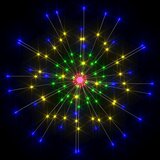 Božićna svjetla izgled vatrometa 10 kom višebojna 20cm 1400 LED | shoptok.hr