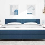  LED glava kreveta s LED trakama Plava 180 cm tkanina | shoptok.hr
