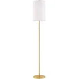 stoječa svetilka lan, jeklo 25,5D x 25,5Š x 157V cm krem, (5000242750)