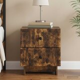 Noćni ormar s ladicama Dimljeni hrast 43 x 34,5 x 47,5 cm | Eponuda.com