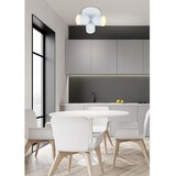 Candellux Lighting Bijela stropna svjetiljka s metalnim sjenilom 32x32 cm Azuro – | shoptok.hr